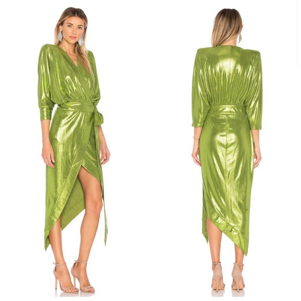 Only Worn Once | Size 8 | Like New | Metallic Fab… - image 2